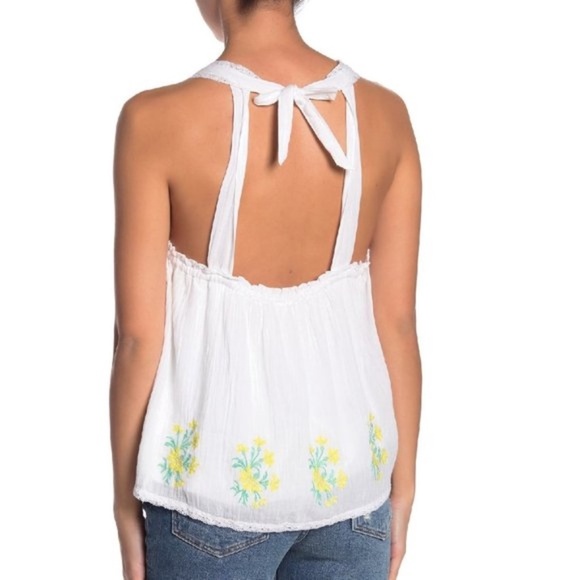 Free People Golden Hour Embroidered Camisole - Picture 2 of 6